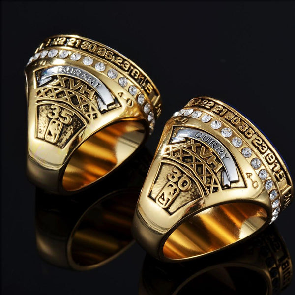 Mens Fan Memorial Ring 2016-2017 Golden State Warriors NBA Championship Ring