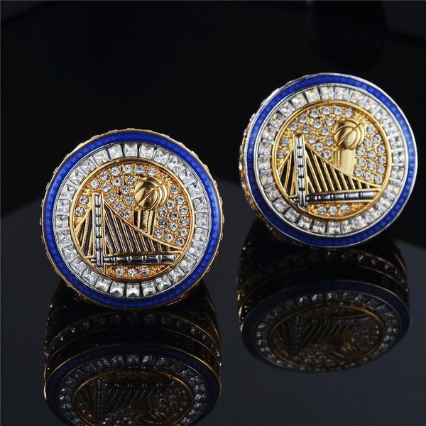 Mens Fan Memorial Ring 2016-2017 Golden State Warriors NBA Championship Ring