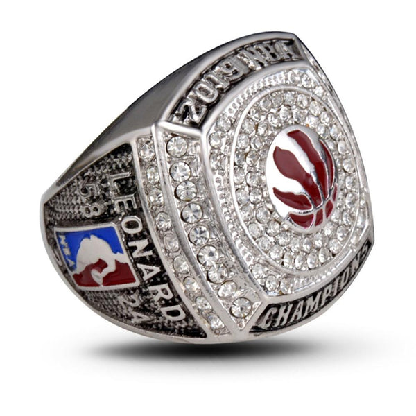 2019 Toronto Raptors NBA Basketball Championship Prediction Fan Collection Ring
