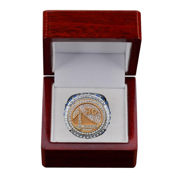 Men's Fan Memorial Collection 2015 NBA Golden State Warriors Curry Championship Memorial Ring
