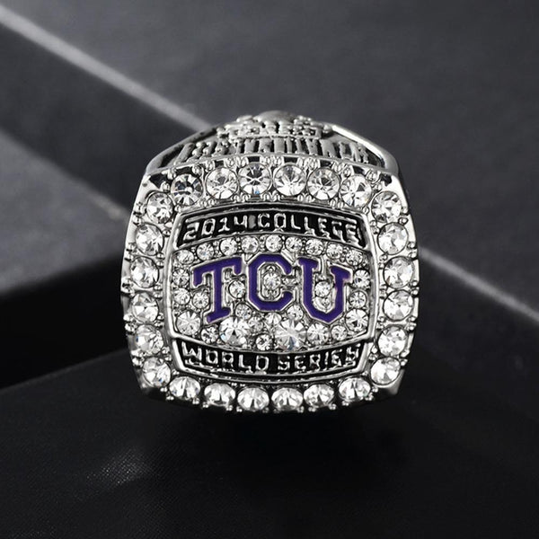2014 TCU Texas Christian University Horned Frog Baseball Fan Rings