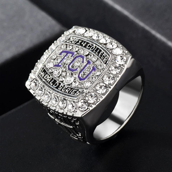 2014 TCU Texas Christian University Horned Frog Baseball Fan Rings