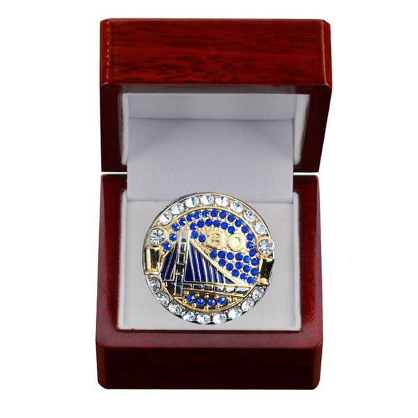 Warriors Curry Duran 2018 NBA Championship Fan Ring