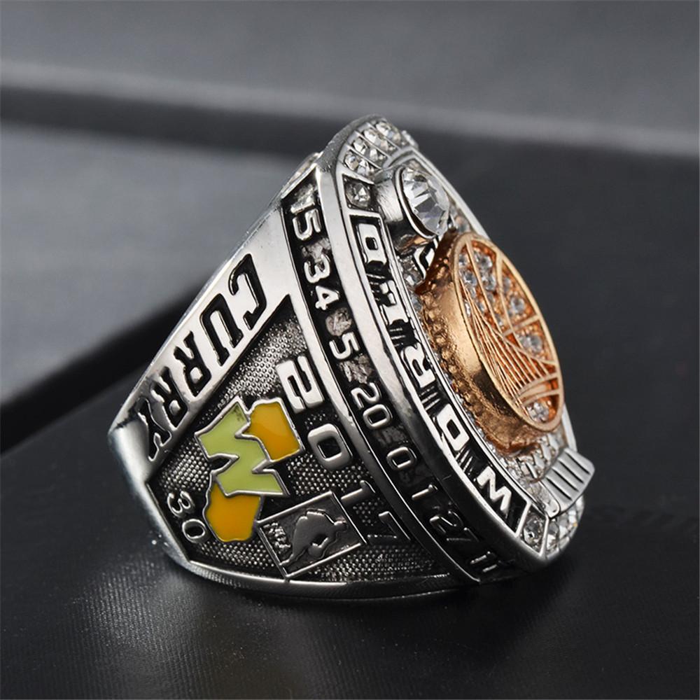 Goldden State 2017 Warriors Curry NBA Championship Ring