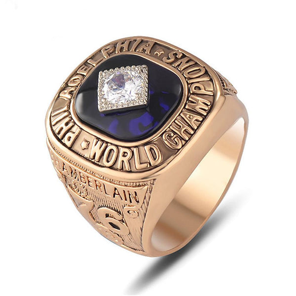 1967 Philadelphia 76ers Wilt Chamberlain NBA Championship Ring