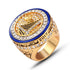 Mens Fan Memorial Ring 2016-2017 Golden State Warriors NBA Championship Ring